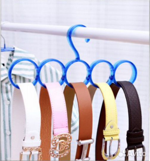 Вешалка, плечики для шарфов/ платков/ галстуков