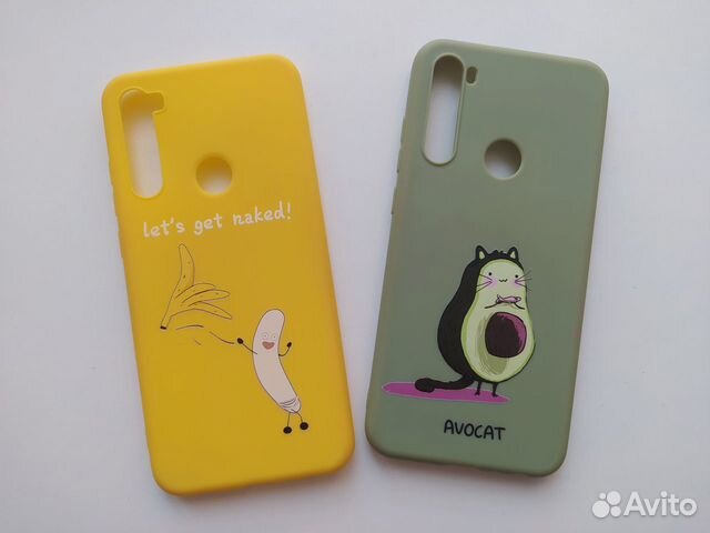 Два силиконовых чехла для Xiaomi Redmi Note 8T