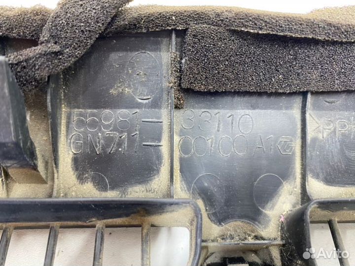 Накладка торпеды Toyota Camry 40 2006-2009