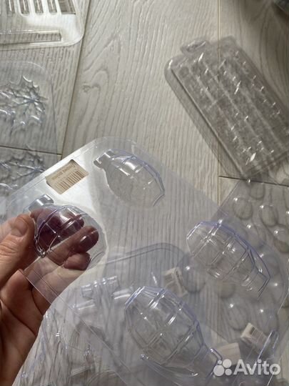 Пластиковые молды для шоколада