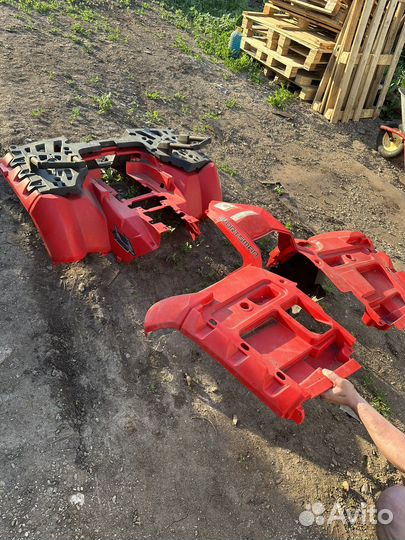 Пластик для polaris sportsman 550