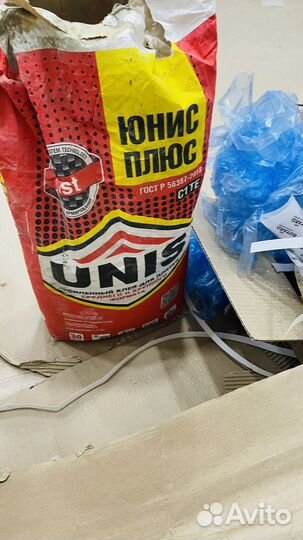 Плиточный клей unis