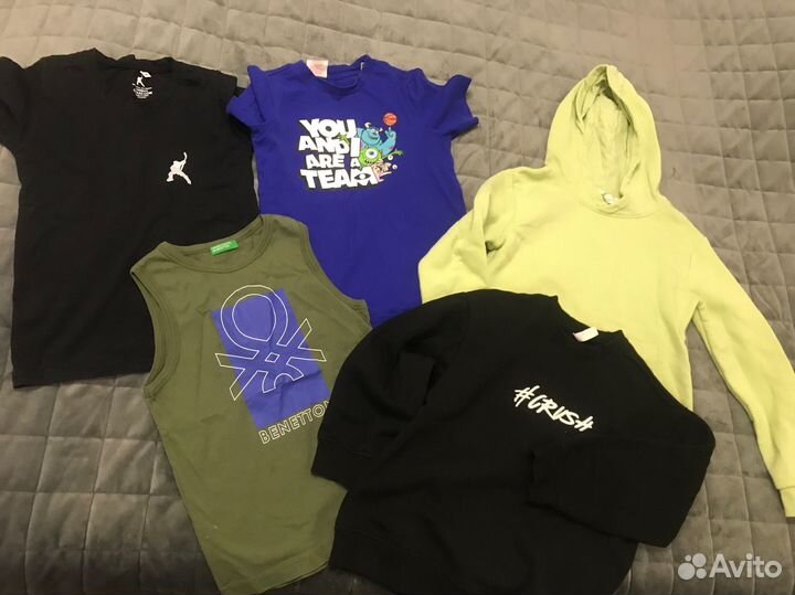 Вещи пакетом на мальчика 128