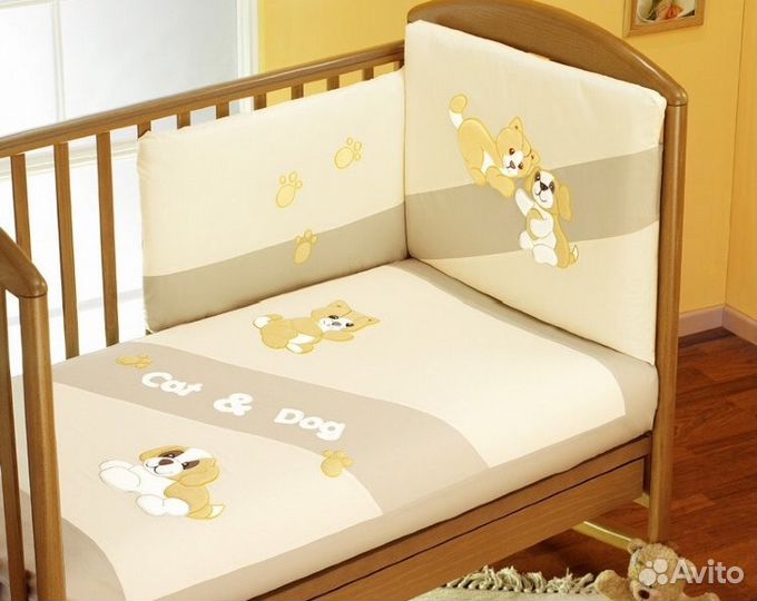 Премиум Постельное + бортики + одеяло Ferretti