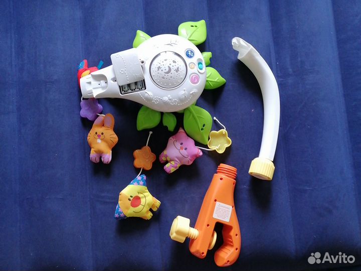 Музыкальная карусель на кроватку