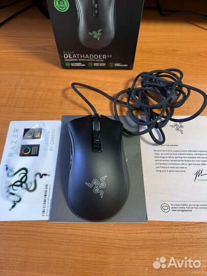 Игровая мышь razer deathadder V2