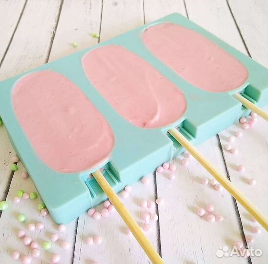 Силиконовые формочки для мороженного