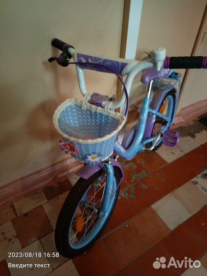 Детский велосипед для девочки