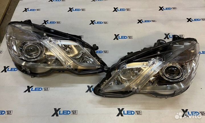 Фара правая левая Mercedes E-class W212 дорест