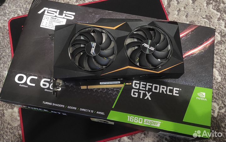 Видеокарта GTX 1660 super