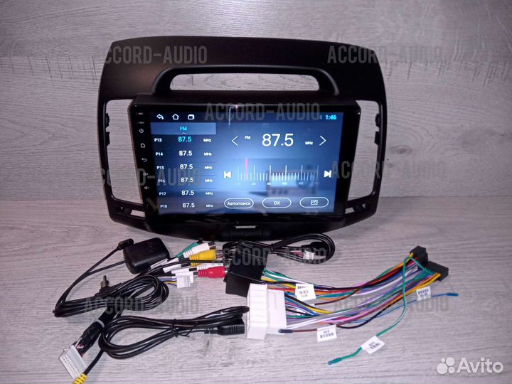 Магнитола Hyundai Elantra Android GPS WiFi