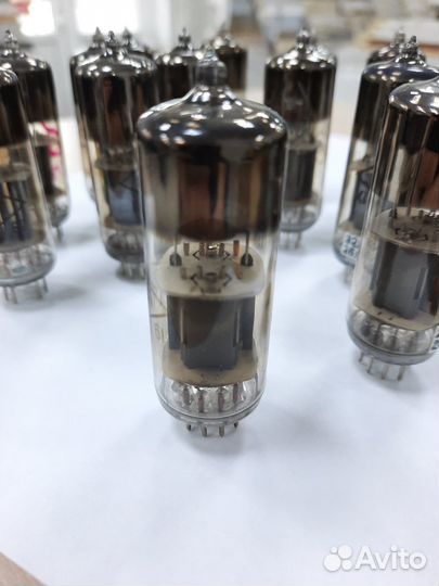 Радиолампы 6Н6П с коробчатым анодом 60-ых годов