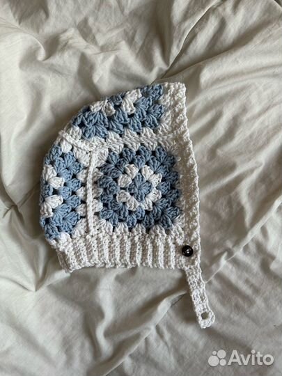 Чепчик женский вязаный
