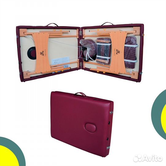 Массажный стол DFC nirvana Relax Сливовый