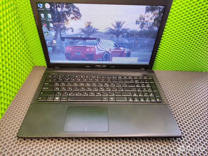 Асус для работы 4/500/гарантия/новая батарея