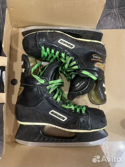 Хоккейные коньки bauer 44.5 размер