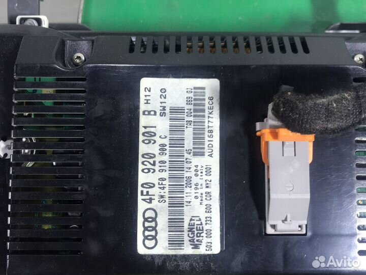 Панель приборов ауди А6 с6 3.2 fsi