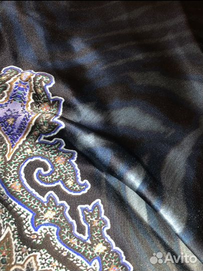 Отрез 2,7 м, шелк с эластаном Alta moda, 7628DG-DG