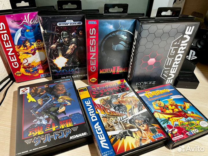 Игры Playstation, sega. Наклейки на картриджи