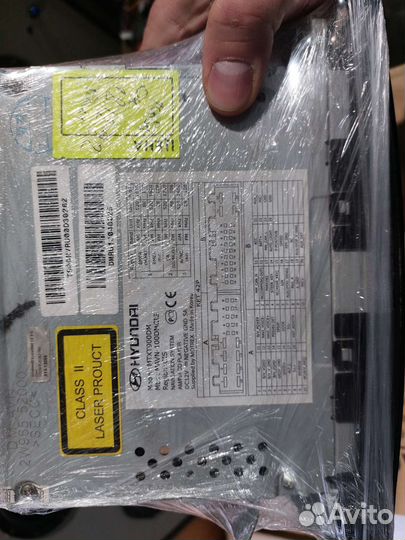 Штатная магнитола на hyundai santa fe mtxt900DM