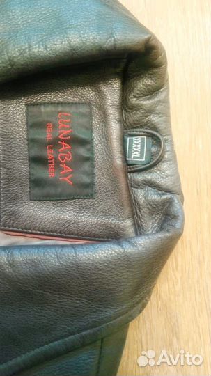 Кожаная куртка мужская