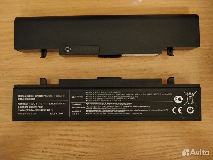 Новая аккумуляторная батарея для ноутбука Samsung