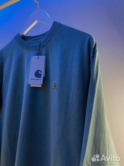 Лонгслив Carhartt на руках два цвета