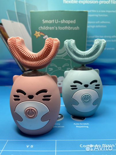 Электрическая детская зубная щетка smart U