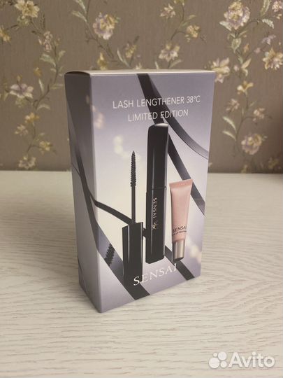 Sensai набор - тушь и бальзам для губ