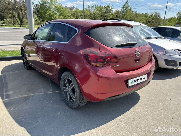 Opel Astra 1.6 AT, 2011, 193 878 км