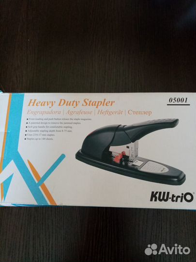 Степлер мощный канцелярски до 140 листов