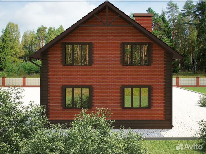 Проект дома для ипотеки и строительства - 120,1 м2