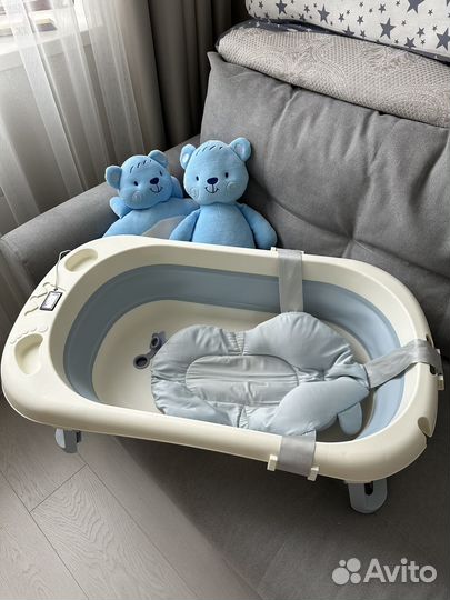 Детская Складная ванночка купания новорожденных