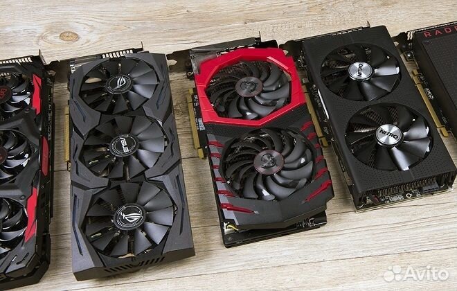Огонь Видеокарты - Огромный выбор RX / GTX / RTX