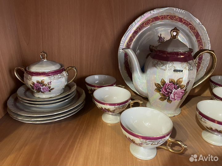 Fine China Cameo чайный сервиз. Япония