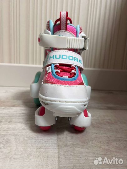 Роликовые коньки детские hudora р. 26-29