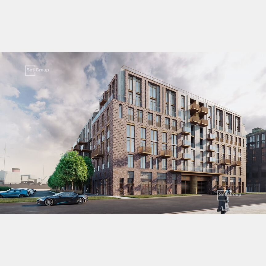 2-к. квартира, 64,4 м², 4/6 эт.