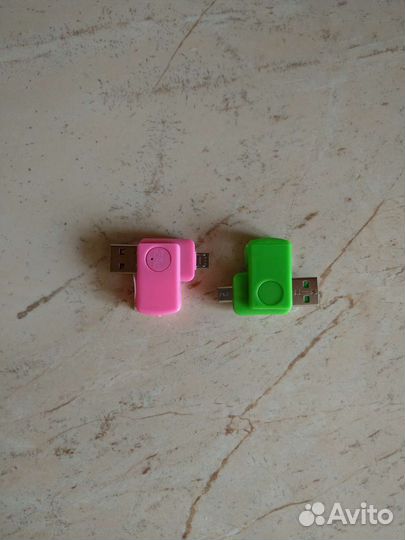Переходник 3в1 с USB на micro USB/SD