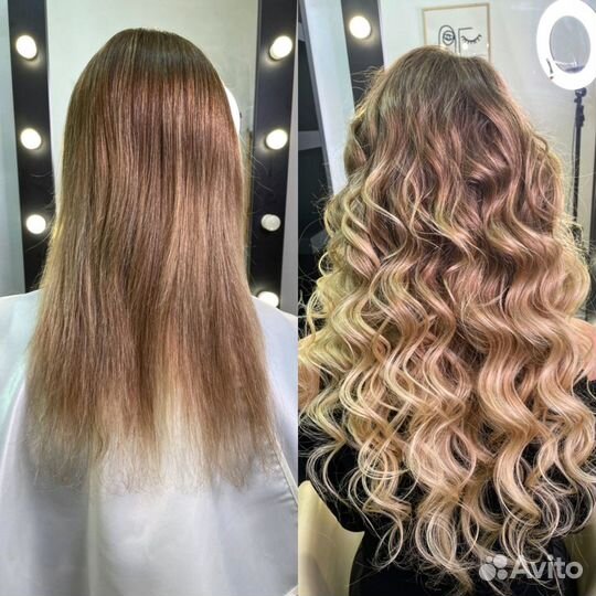 Наращивание волос