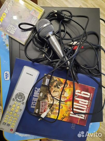 Dvd плеер с караоке samsung