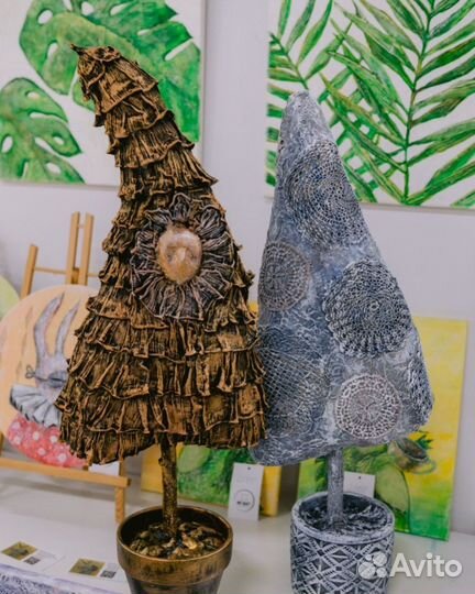 Елка новогодняя подарок ручная работа