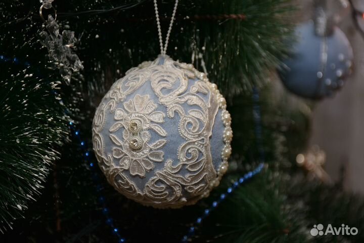 Новогодние шары ручной работы