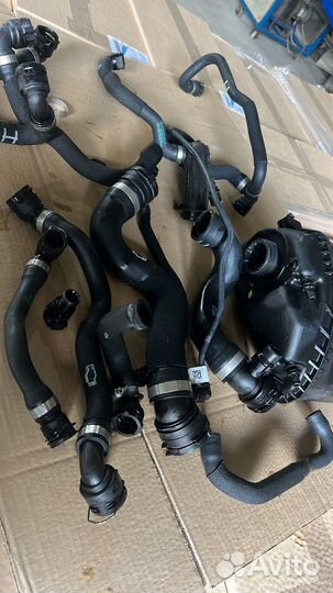 Патрубки на BMW X5 G-05 двигатель 4,4