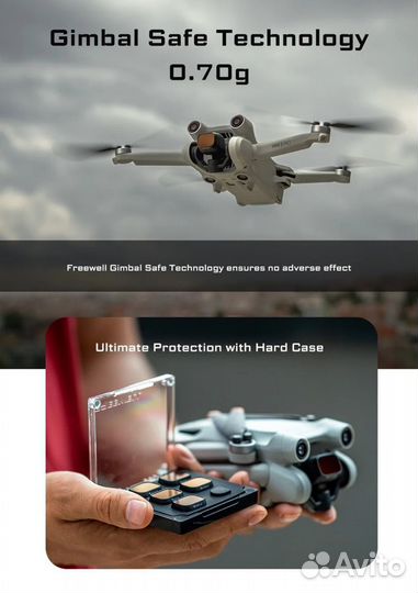 Набор филтров Freewell ND для Dji mini 3 pro