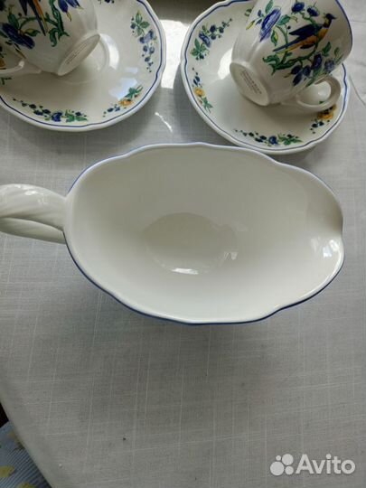 Винтажная посуда Феникс,Phoenix blau Villeroy boch