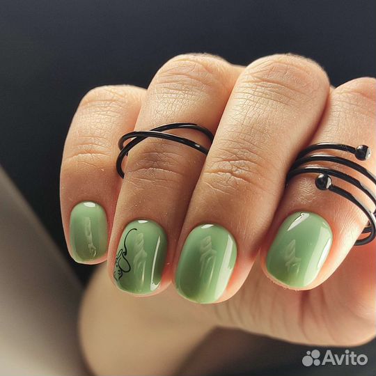 Комбинированный педикюр