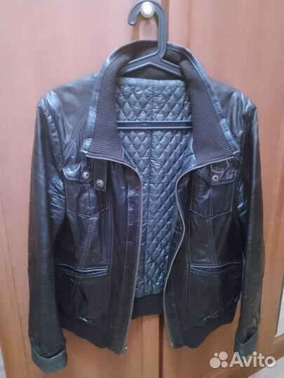 Куртка двухсторонняя кожаная