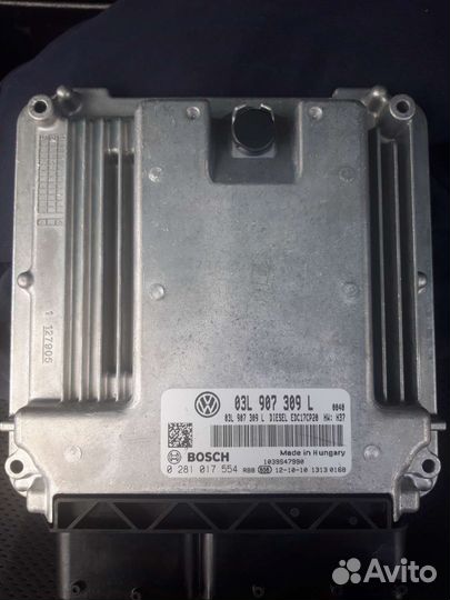 Блок управления двигателем volkswagen мультивен