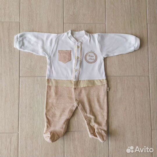 Одежда на мальчика пакетом с рождения до 3мес.(ком