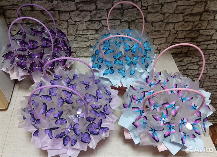 Букет из бабочек